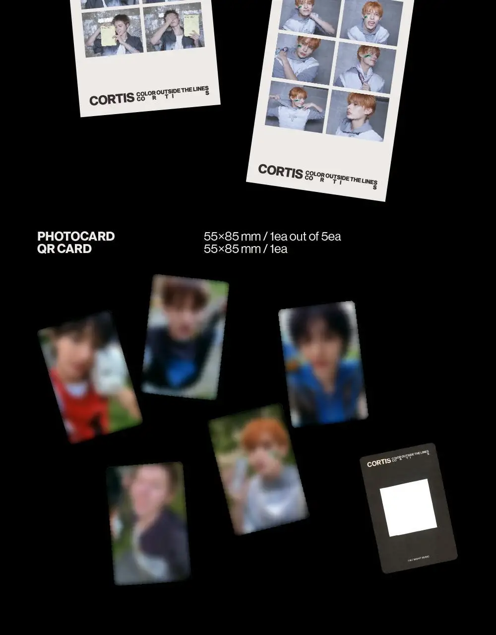 CORTIS The 1st EP [COLOR OUTSIDE THE LINES] (Weverse Albums ver.) 상세페이지 7